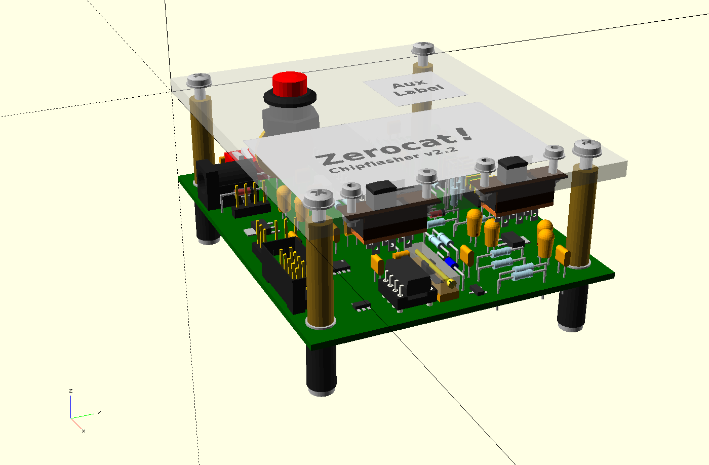 SMD/DIP, Pull-up Trimmer, WP-Schalter, SPI Soft Start, LEDs in Reihe