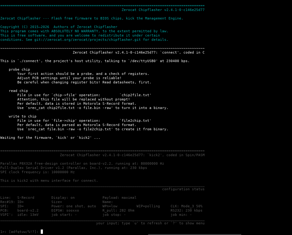 ‘kick2/connect’ on “Chipflasher v2.1”