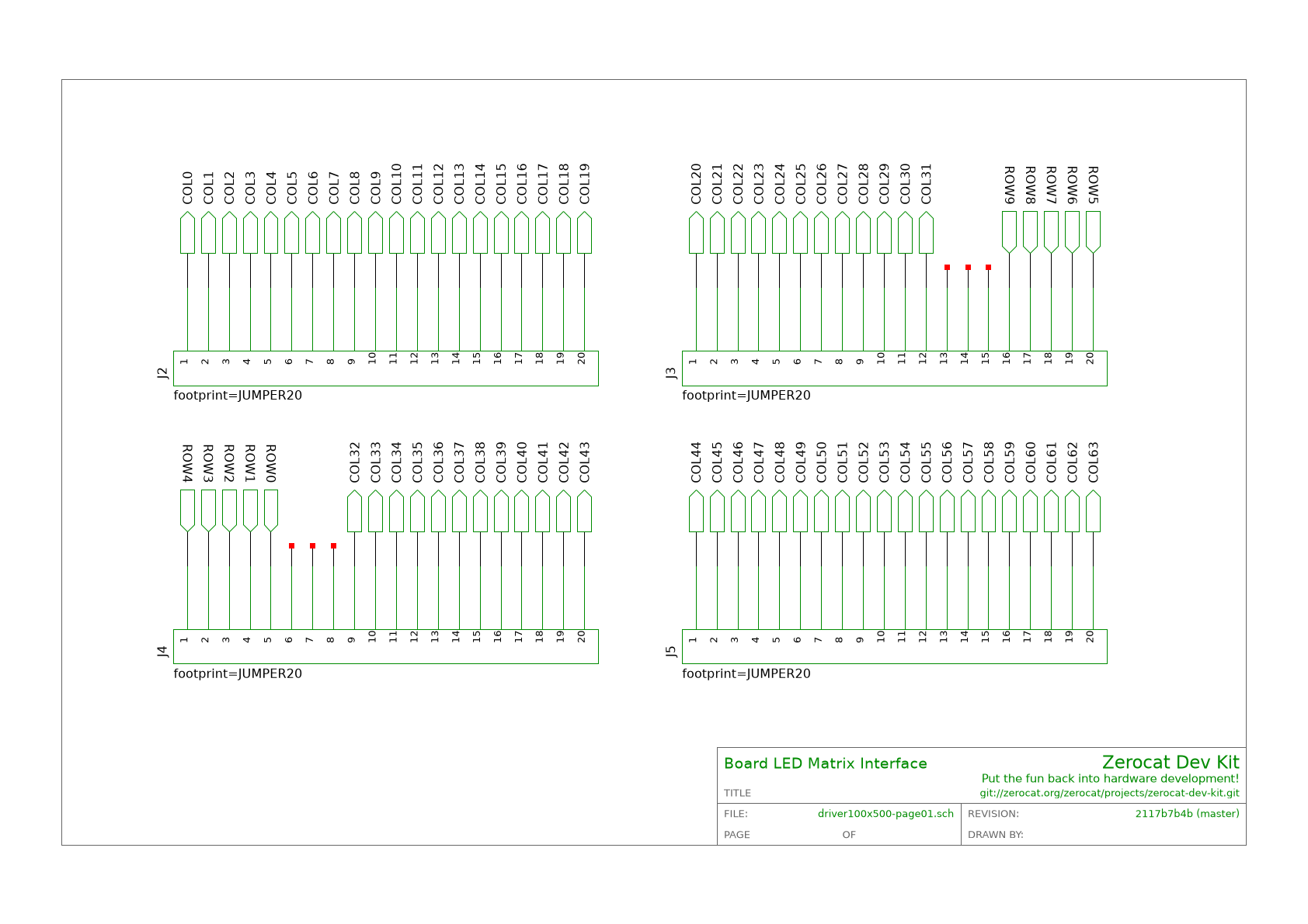 Driver 100x500 Matrix Interface 